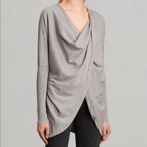 All Saints Itat sweater grey size 2